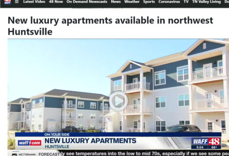 Anthem Apartments Featured on WAFF48 News